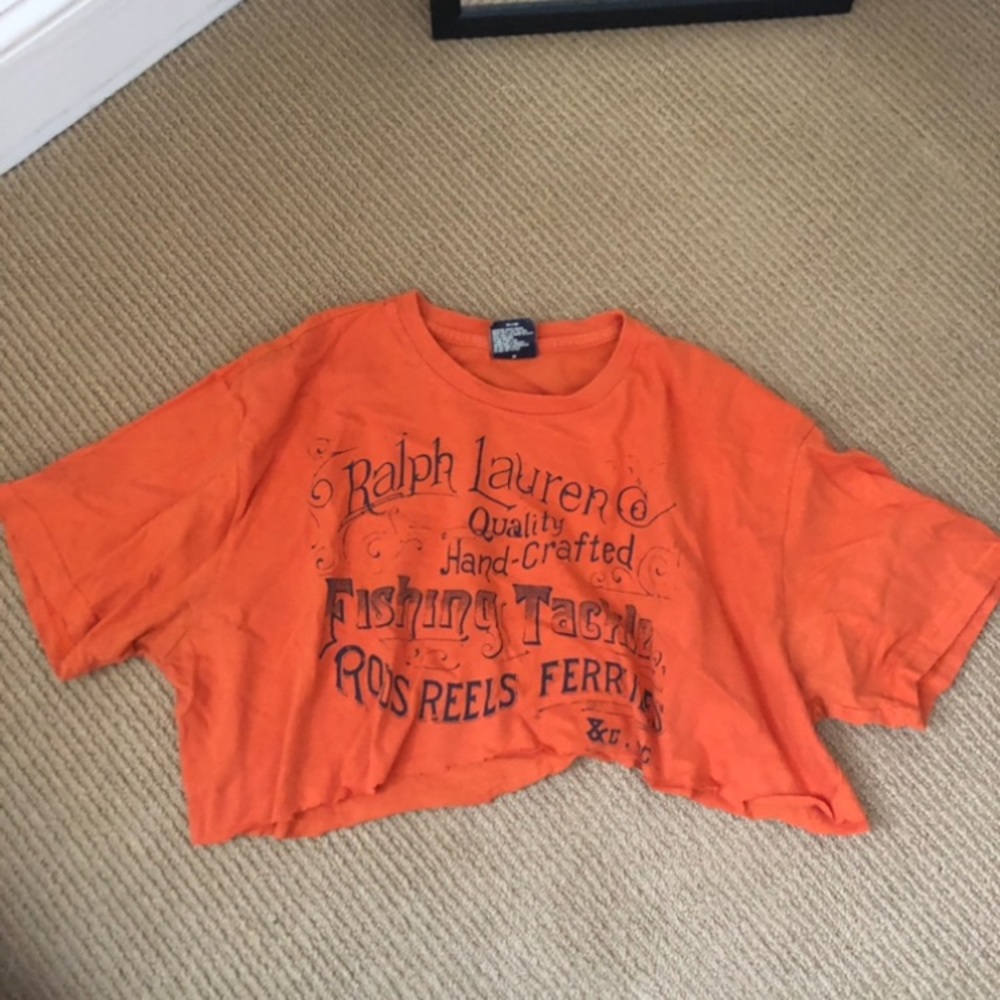 Cropped Polo Ralph Lauren Tee